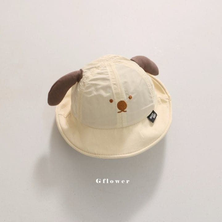 G Flower - Korean Children Fashion - #todddlerfashion - Puppy Bucket Hat - 2