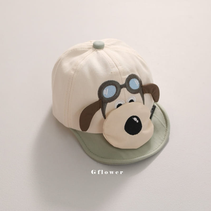 G Flower - Korean Children Fashion - #toddlerclothing - Baby Glasses Puppy Ball Cap - 6