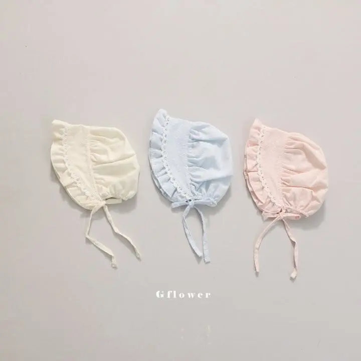 G Flower - Korean Children Fashion - #toddlerclothing - Baby Bonnet - 2