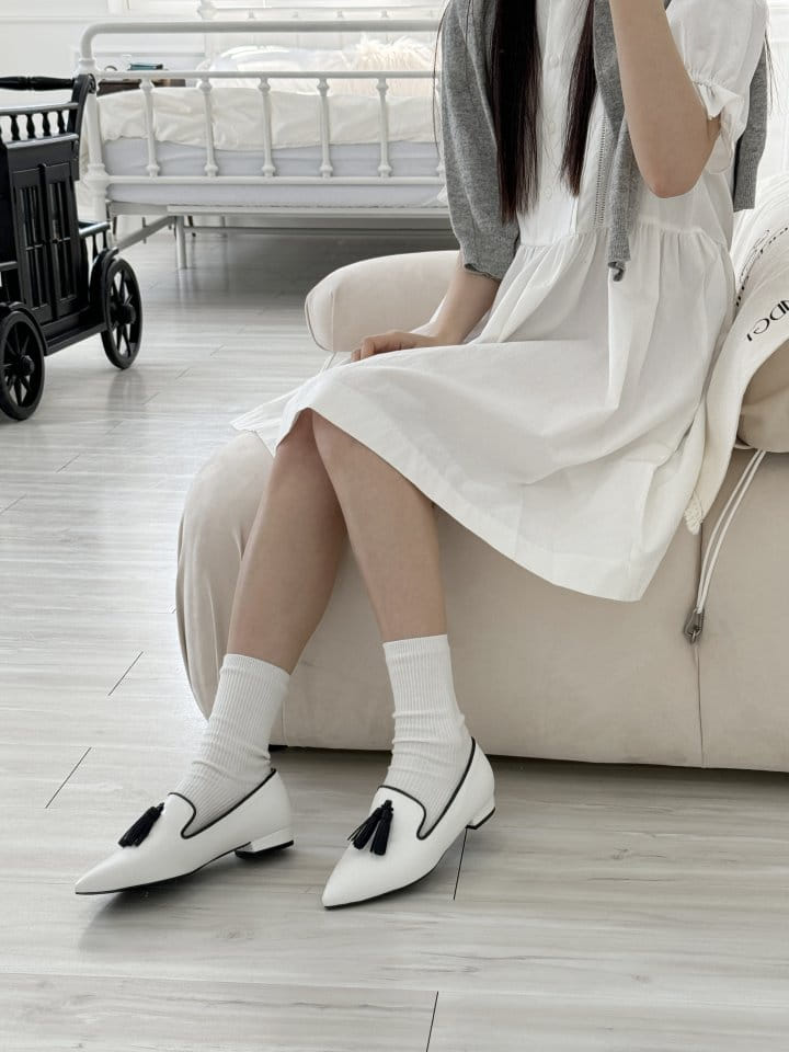Golden Shoe - Korean Women Fashion - #momslook - 203 Flats & Ballerinas - 5
