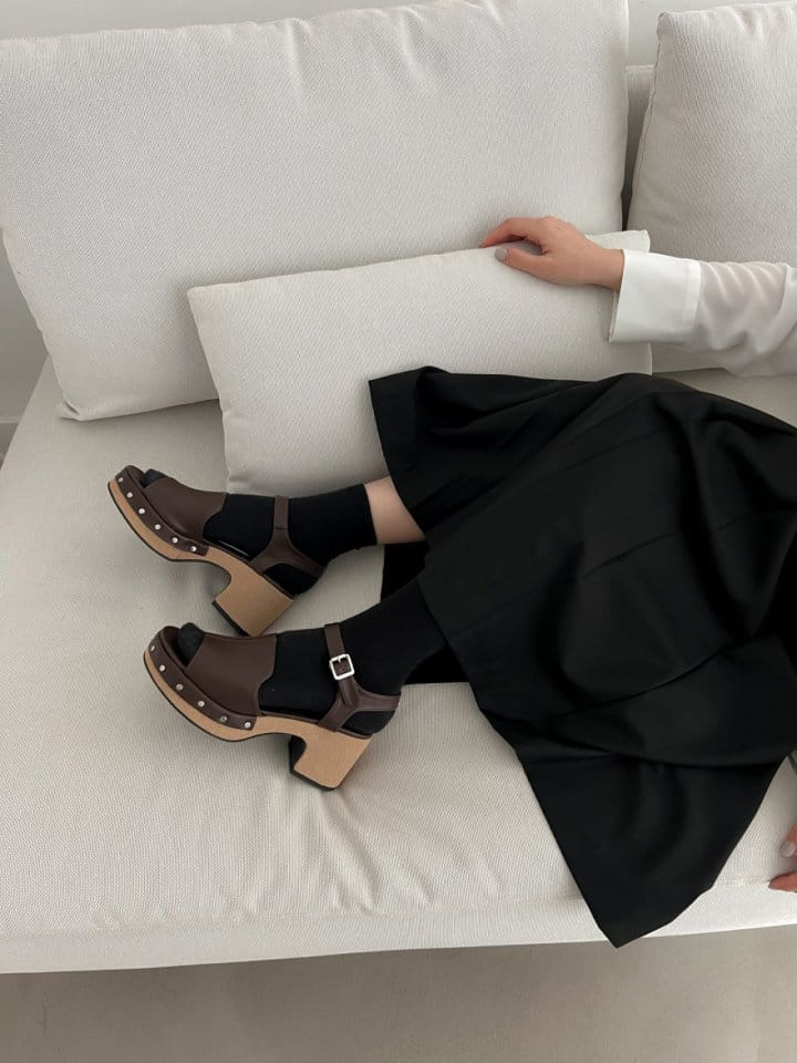 Golden Shoe - Korean Women Fashion - #womensfashion - 2042 Slipper & Sandals - 10
