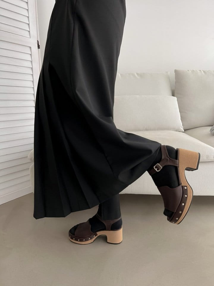 Golden Shoe - Korean Women Fashion - #womensfashion - 2042 Slipper & Sandals - 6
