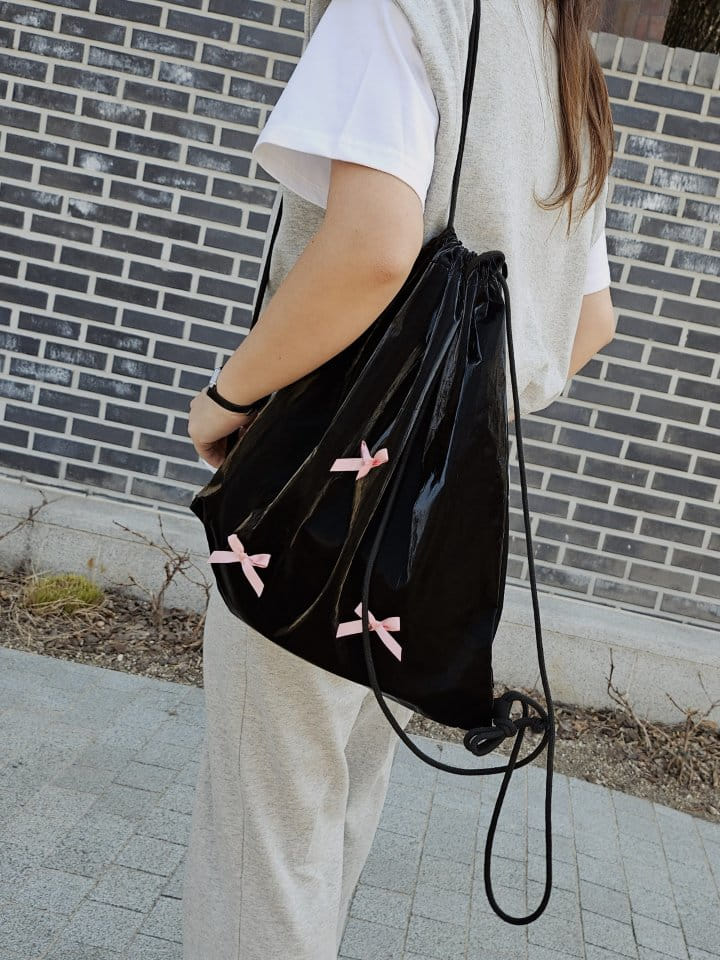 Gram - Korean Women Fashion - #momslook - Ribbon String Bag - 8