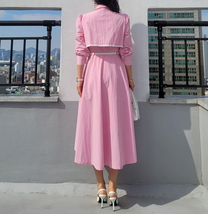 Gratia - Korean Women Fashion - #momslook - Kale Trench One-Piece - 11