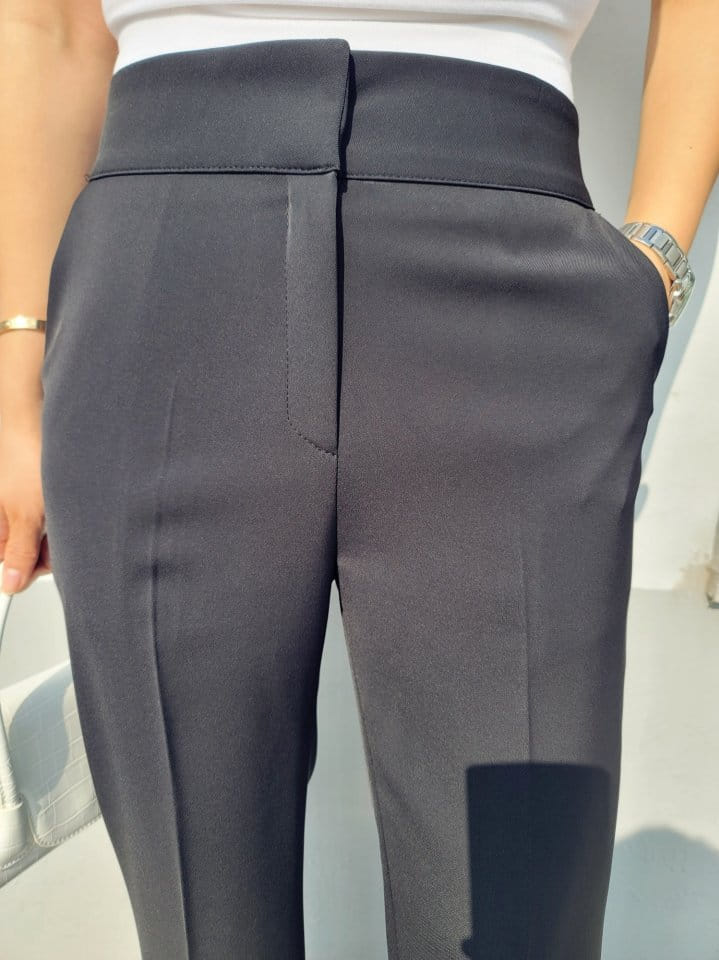 Gratia - Korean Women Fashion - #momslook - SS Line Pants - 10