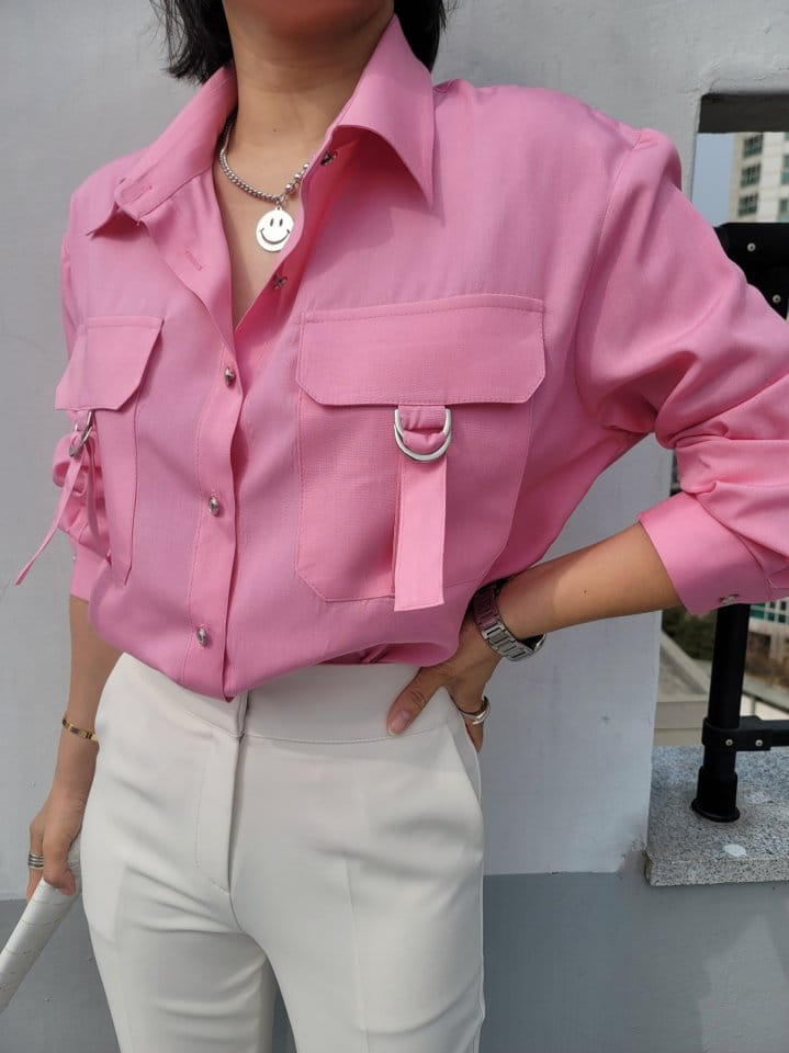 Gratia - Korean Women Fashion - #shopsmall - Mone Shirt Blouse - 7