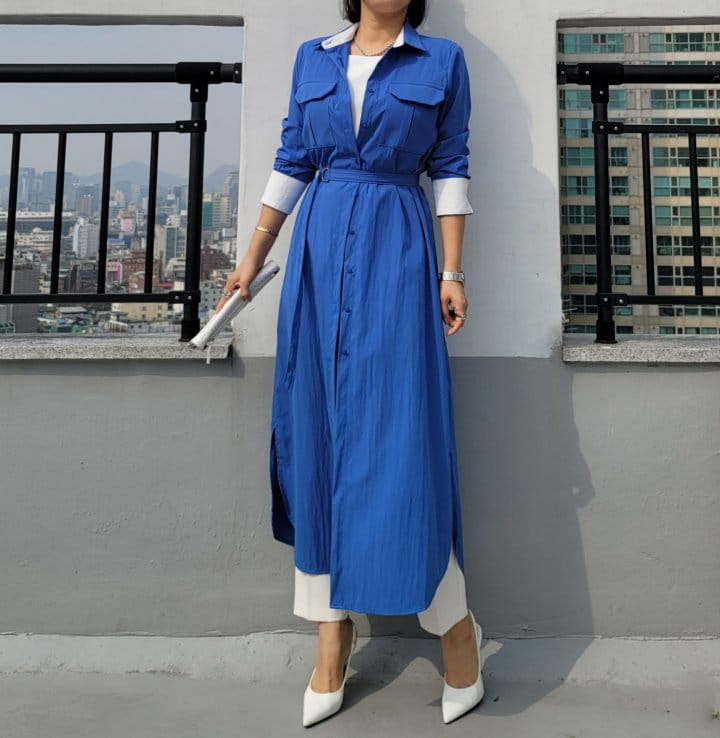Gratia - Korean Women Fashion - #vintageinspired - Gemma Long One-Piece - 3
