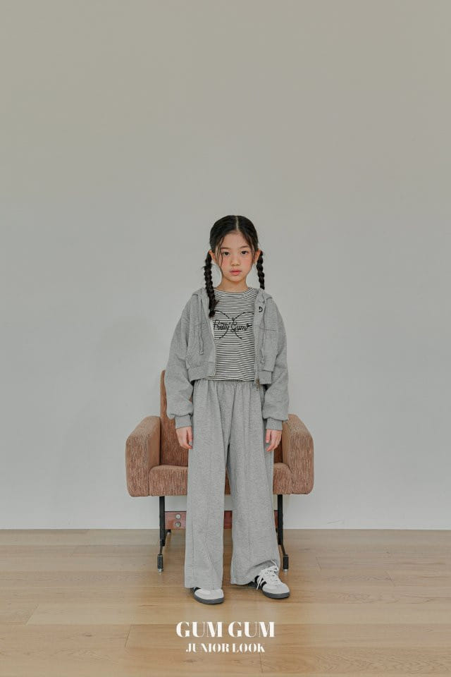 Gumgum - Korean Children Fashion - #childofig - Hoody Crop Jumper