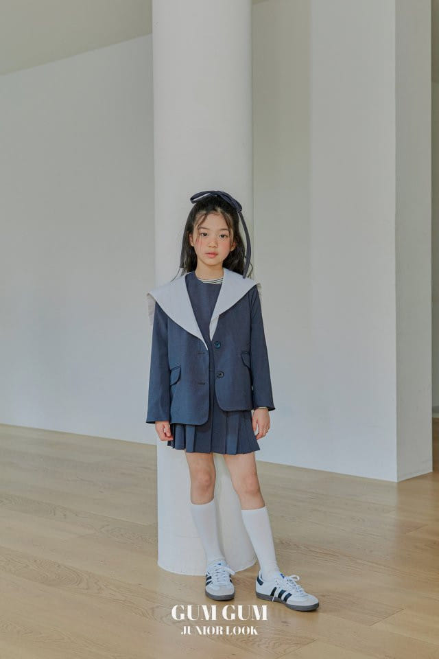 Gumgum - Korean Children Fashion - #childrensboutique - Sailor Single Jacket