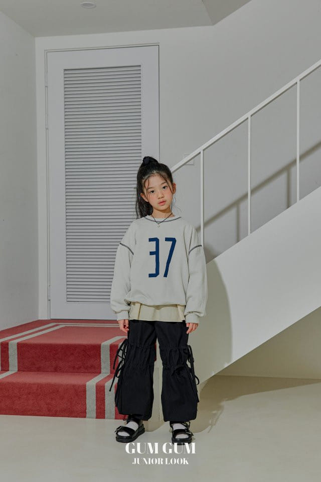 Gumgum - Korean Children Fashion - #fashionkids - Point String Pants