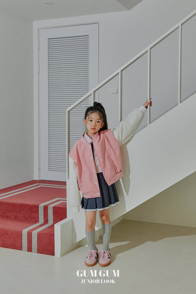 Gumgum - Korean Children Fashion - #kidsstore - Ell Wrinkle Skirt