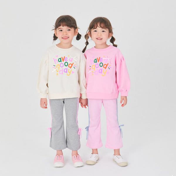 Hanab - Korean Children Fashion - #Kfashion4kids - Good Day Sweatshirt 