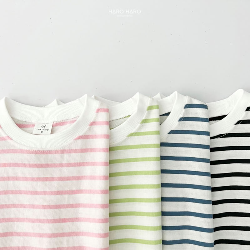 Haro Haro - Korean Children Fashion - #Kfashion4kids - Sherbet ST Short Sleeve Sweatshirt - 6