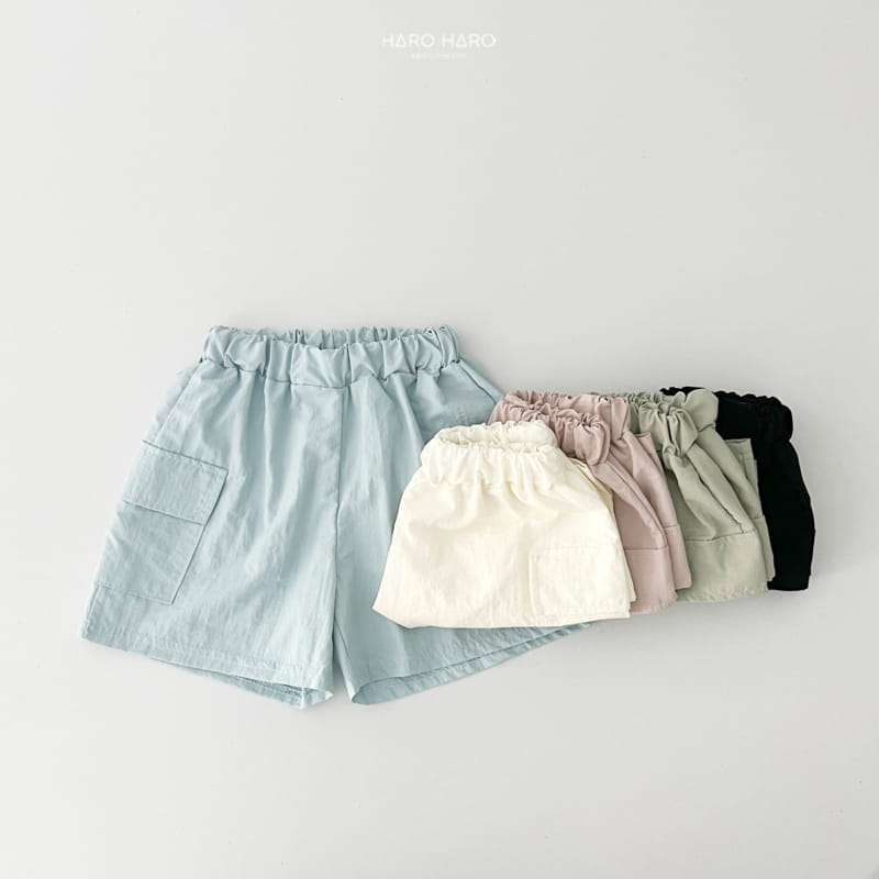 Haro Haro - Korean Children Fashion - #childofig - Cruch Cargo Capri Shorts - 3