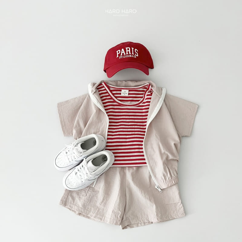 Haro Haro - Korean Children Fashion - #childofig - Sweet Short Sleeve Windbreaker