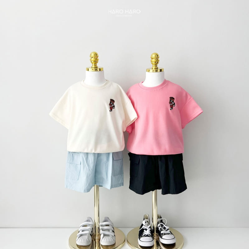 Haro Haro - Korean Children Fashion - #childofig - Cruch Cargo Capri Shorts - 4
