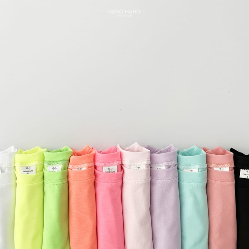 Haro Haro - Korean Children Fashion - #designkidswear - Summer Loose Fit Short Sleeve Tee - 3