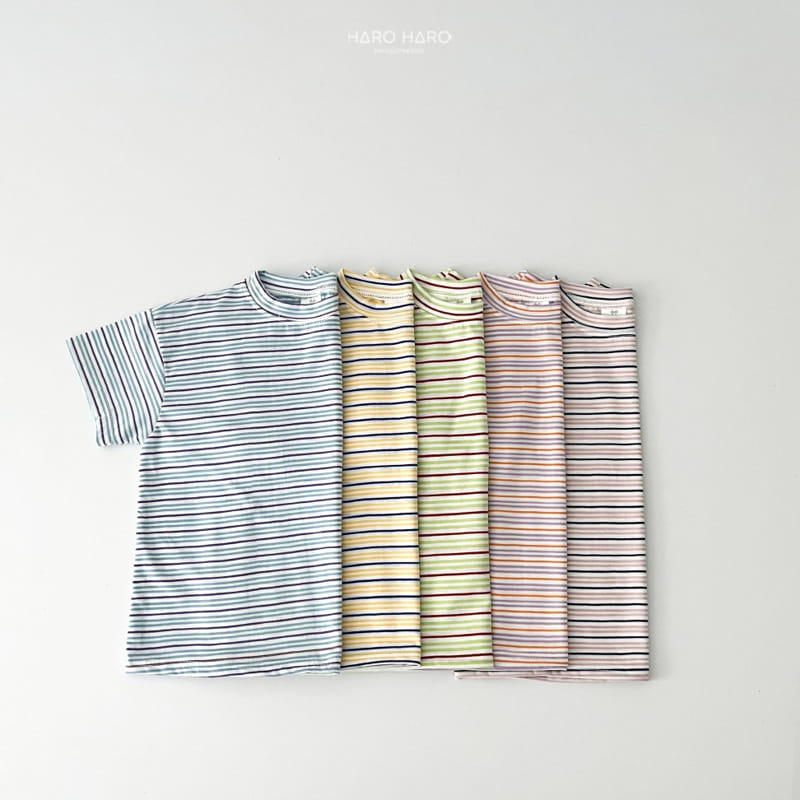 Haro Haro - Korean Children Fashion - #designkidswear - Multi ST Short Sleeve Tee - 8