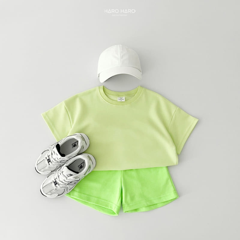 Haro Haro - Korean Children Fashion - #designkidswear - Picnic Short Sleeve Sweatshirt - 3