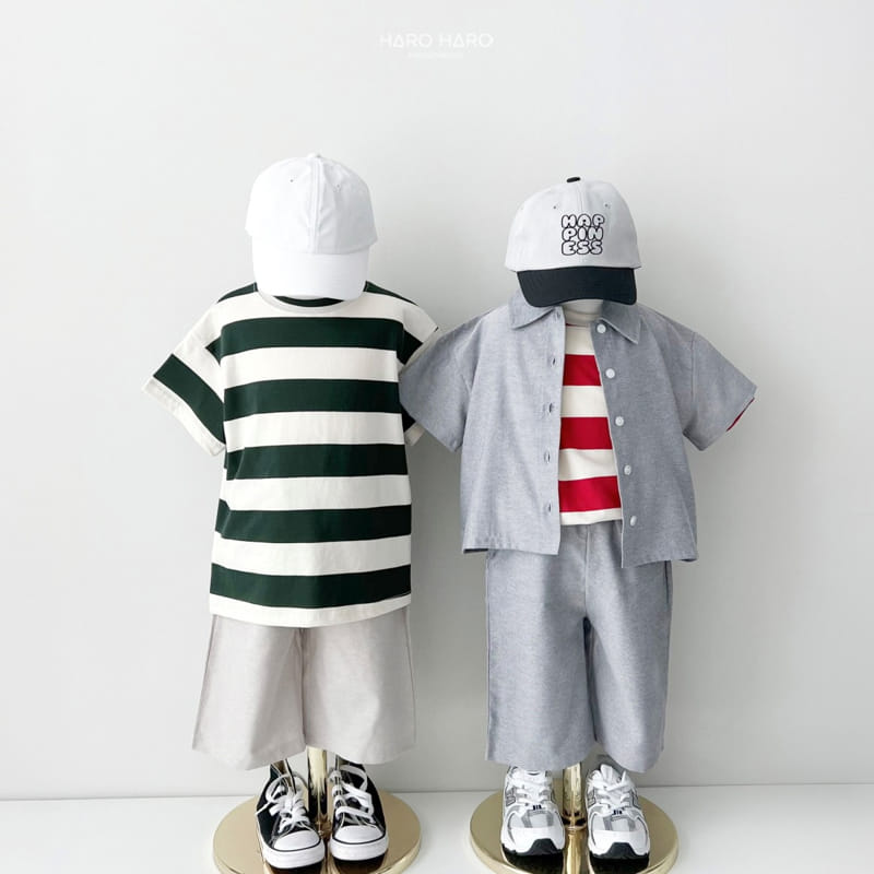 Haro Haro - Korean Children Fashion - #fashionkids - Berkley Wide Cropped Shorts - 8