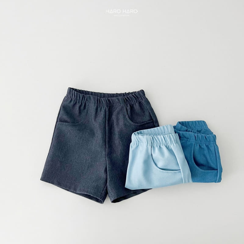 Haro Haro - Korean Children Fashion - #kidsstore - Secret Denim Half Pants - 5