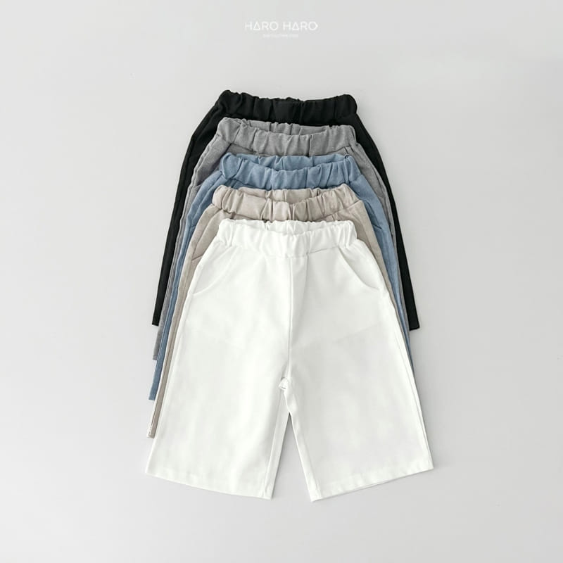Haro Haro - Korean Children Fashion - #kidsstore - Berkley Wide Cropped Shorts - 10