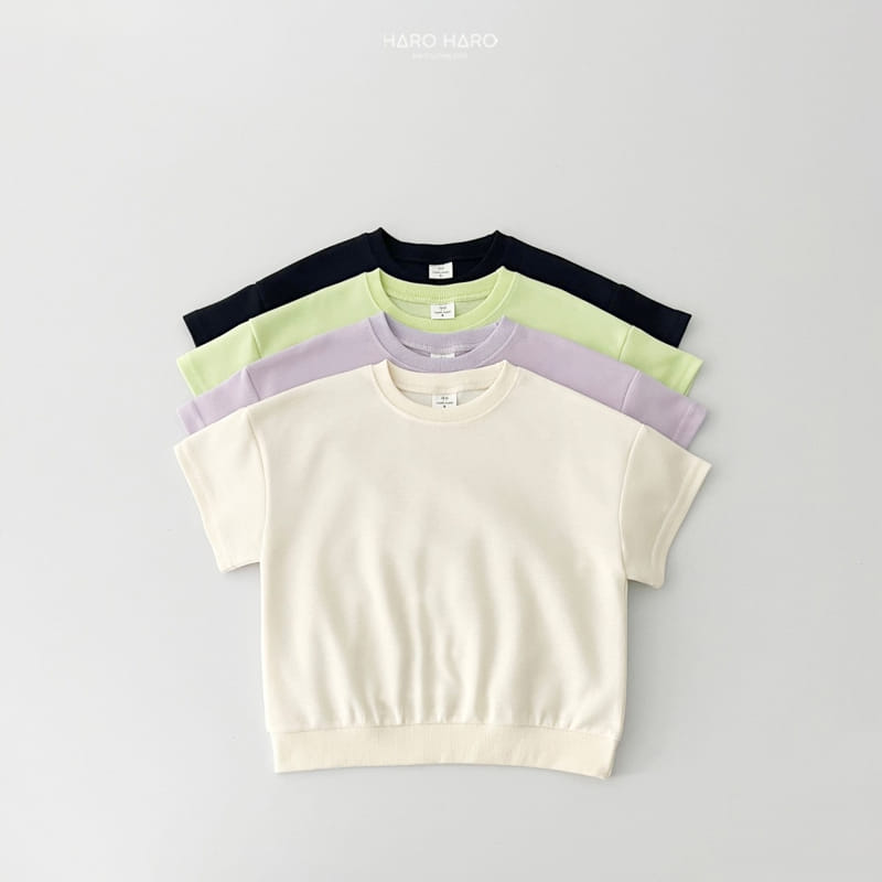 Haro Haro - Korean Children Fashion - #kidsstore - Picnic Short Sleeve Sweatshirt - 7