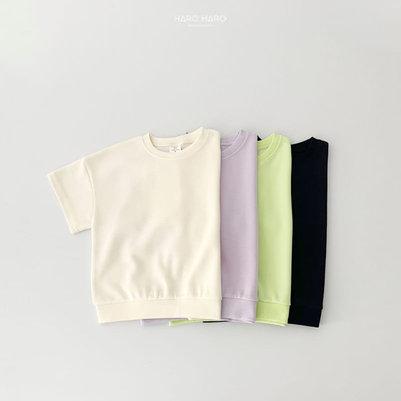Haro Haro - Korean Children Fashion - #kidzfashiontrend - Picnic Short Sleeve Sweatshirt - 8