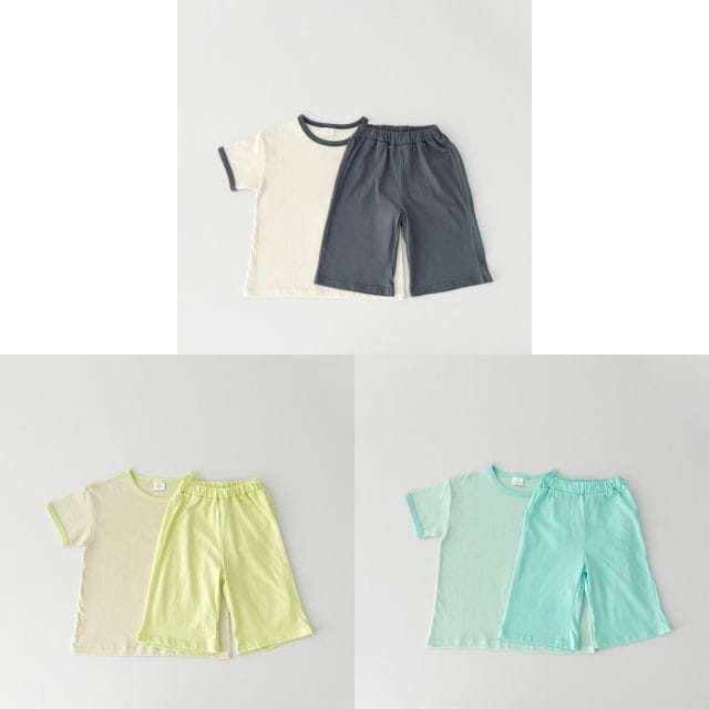 Haro Haro - Korean Children Fashion - #littlefashionista - Sweet And Sour Top Bottom Set - 2