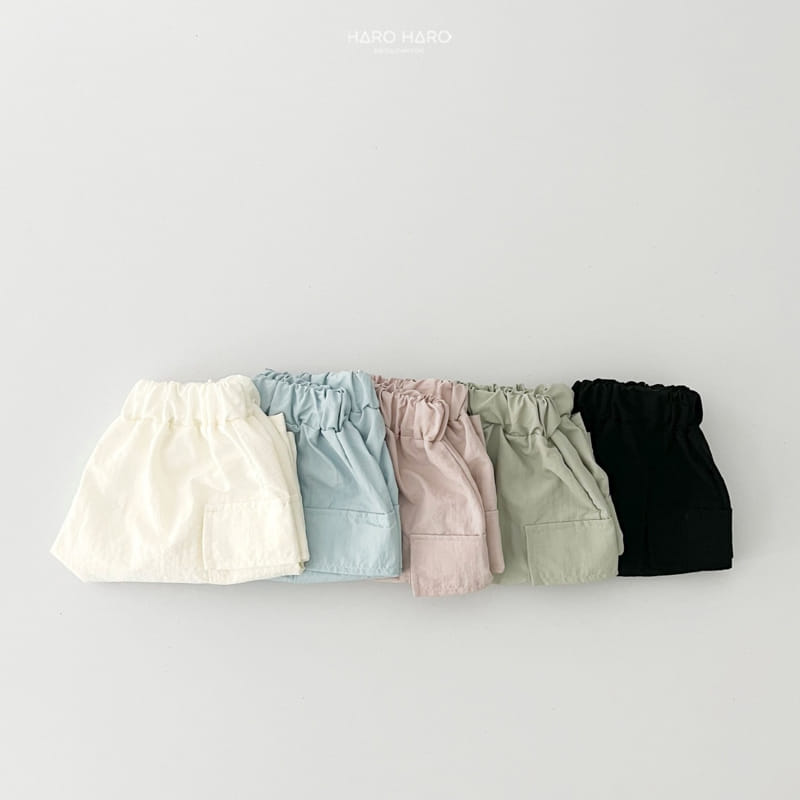 Haro Haro - Korean Children Fashion - #prettylittlegirls - Cruch Cargo Capri Shorts