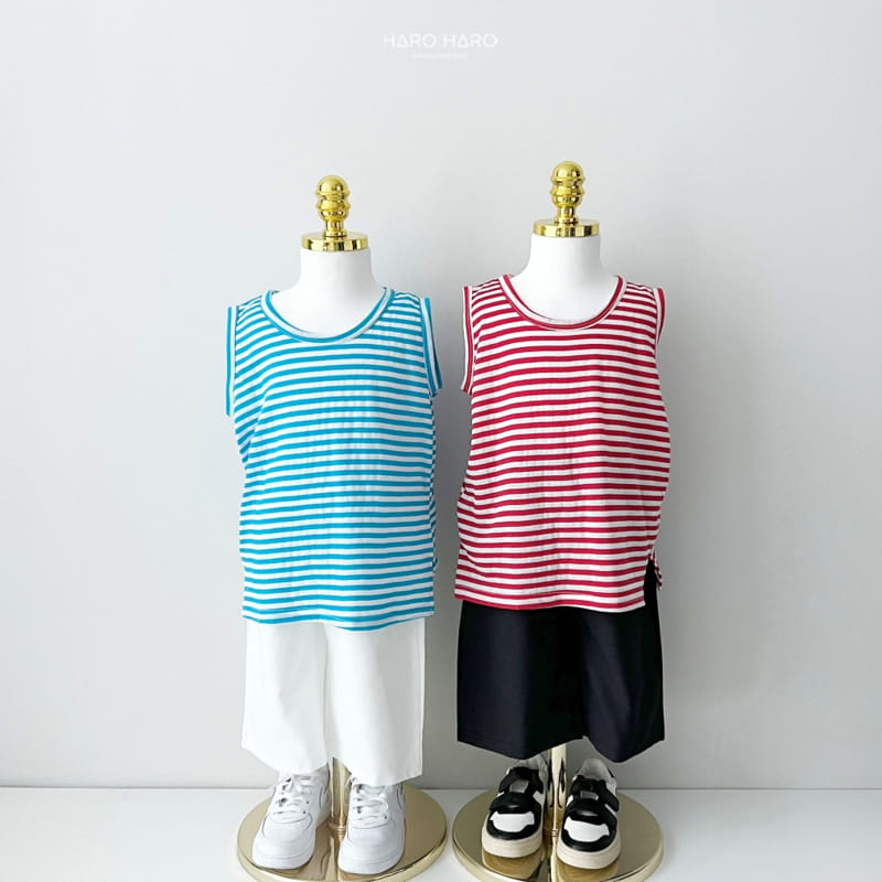 Haro Haro - Korean Children Fashion - #toddlerclothing - Vacation  ST Long Sleeveless Tee - 10