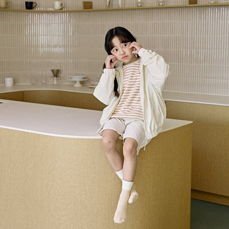 Here I Am - Korean Children Fashion - #minifashionista - Briere Anorak Top Bottom Set With Mom - 2
