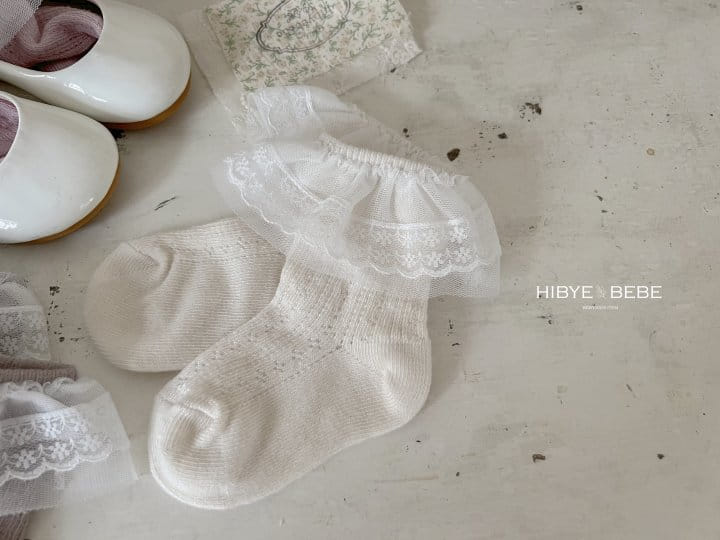 Hi Byebebe - Korean Baby Fashion - #babyboutique - Bebe Lace Socks 3types Set - 8