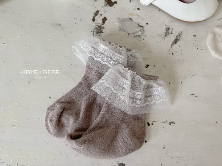 Hi Byebebe - Korean Baby Fashion - #babyboutique - Bebe Lace Socks 3types Set - 9