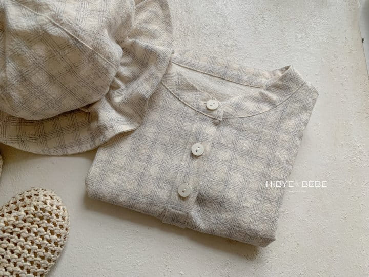 Hi Byebebe - Korean Baby Fashion - #babyboutique - Bebe From Check Henry Shirt  - 6