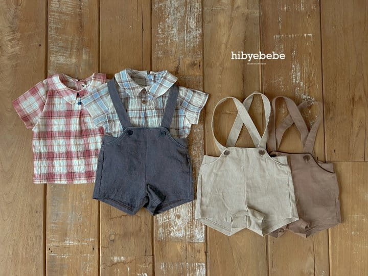 Hi Byebebe - Korean Baby Fashion - #smilingbaby - Bebe Denny Wrinkle Shirt - 4