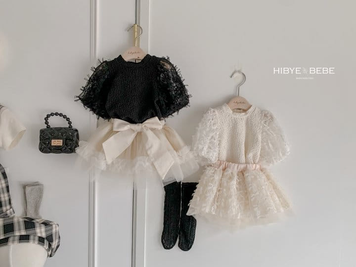Hi Byebebe - Korean Baby Fashion - #babyboutique - Bebe Lily Puff Tee