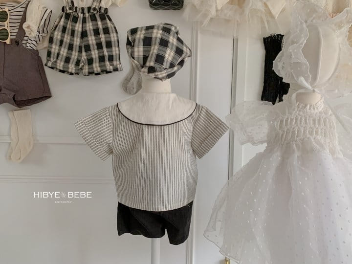 Hi Byebebe - Korean Baby Fashion - #babyboutiqueclothing - Bebe Sharp Collar Top Bottom Set - 8