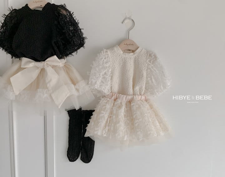 Hi Byebebe - Korean Baby Fashion - #babyboutiqueclothing - Bebe Lily Puff Tee - 2