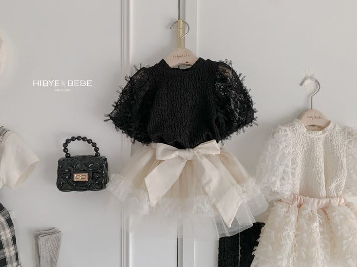 Hi Byebebe - Korean Baby Fashion - #babyclothing - Bebe Lily Puff Tee - 3
