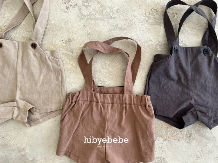 Hi Byebebe - Korean Baby Fashion - #babyfashion - Bebe Cozy Linen Dungarees  - 6