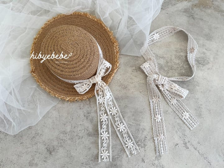Hi Byebebe - Korean Baby Fashion - #babyfashion - Bebe Earl Grey Straw Hat - 4