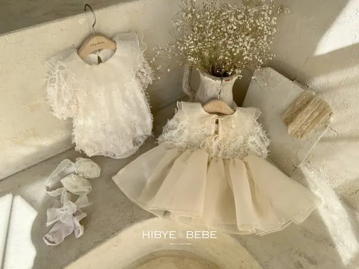Hi Byebebe - Korean Baby Fashion - #babyfever - Bebe Astley Ribbon Body Suit  - 3