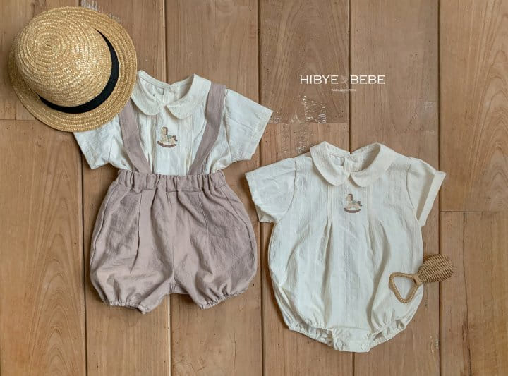 Hi Byebebe - Korean Baby Fashion - #babygirlfashion - Bebe Leo Embroidery Top Bottom Set