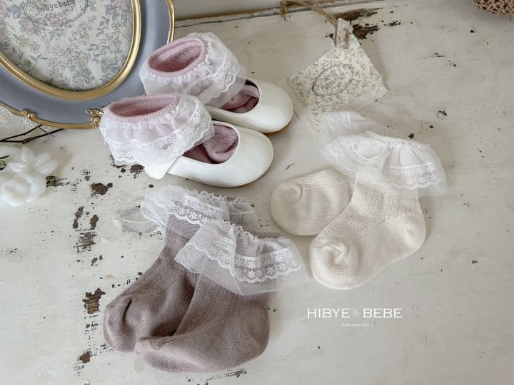Hi Byebebe - Korean Baby Fashion - #babyoninstagram - Bebe Lace Socks 3types Set