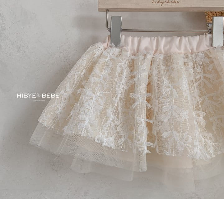 Hi Byebebe - Korean Baby Fashion - #babyoninstagram - Bebe Ribbon Lace Skirt - 7