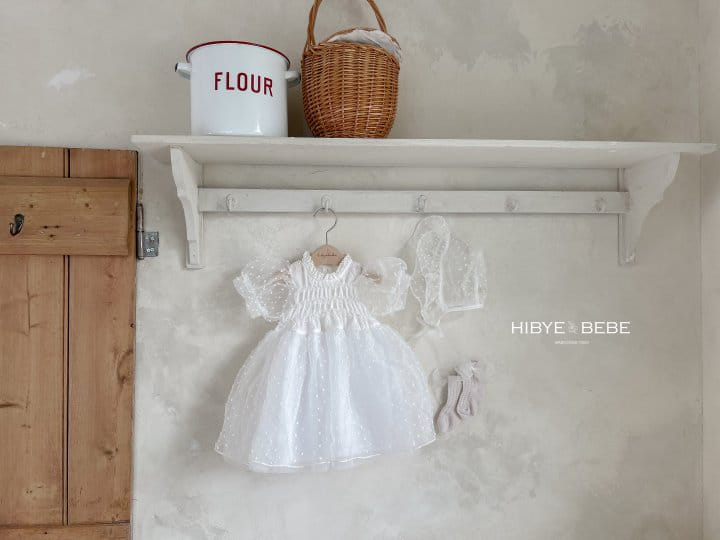 Hi Byebebe - Korean Baby Fashion - #babyootd - Bebe Alina Snow Flower Bonnet - 5