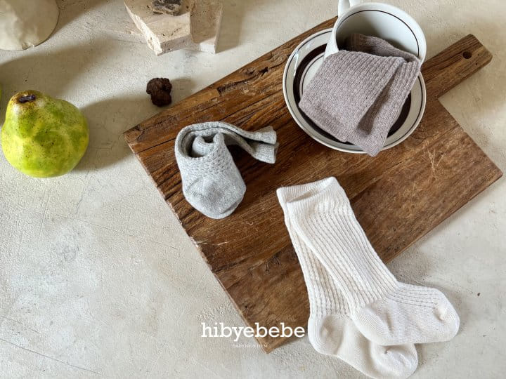 Hi Byebebe - Korean Baby Fashion - #babyootd - Bebe Daily Summer Knee 3 types Socks - 4