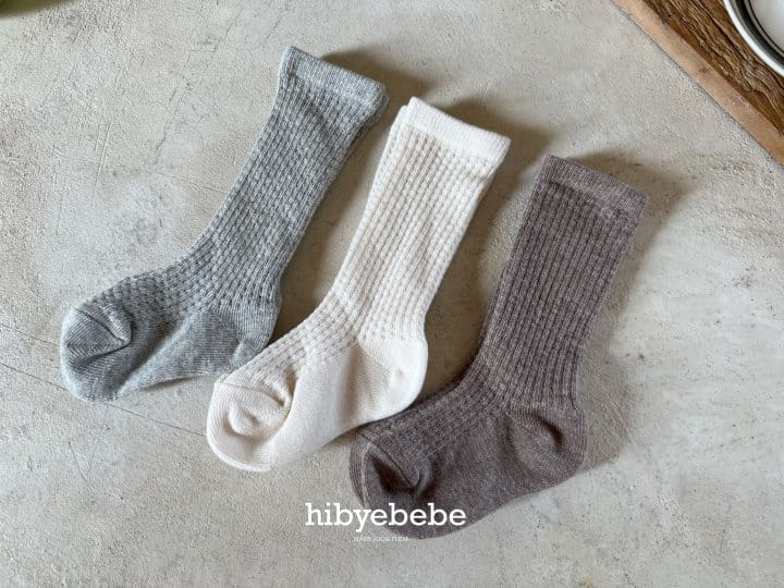 Hi Byebebe - Korean Baby Fashion - #babyoutfit - Bebe Daily Summer Knee 3 types Socks - 5