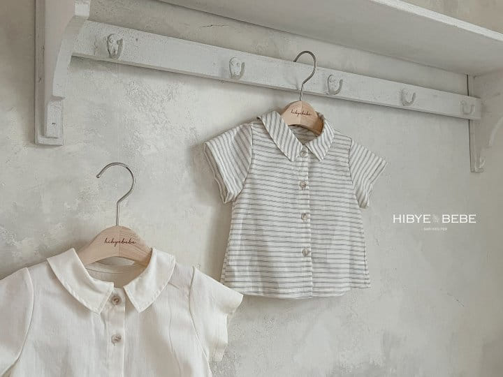 Hi Byebebe - Korean Baby Fashion - #babyoutfit - Bebe Only Collar Shirt - 7